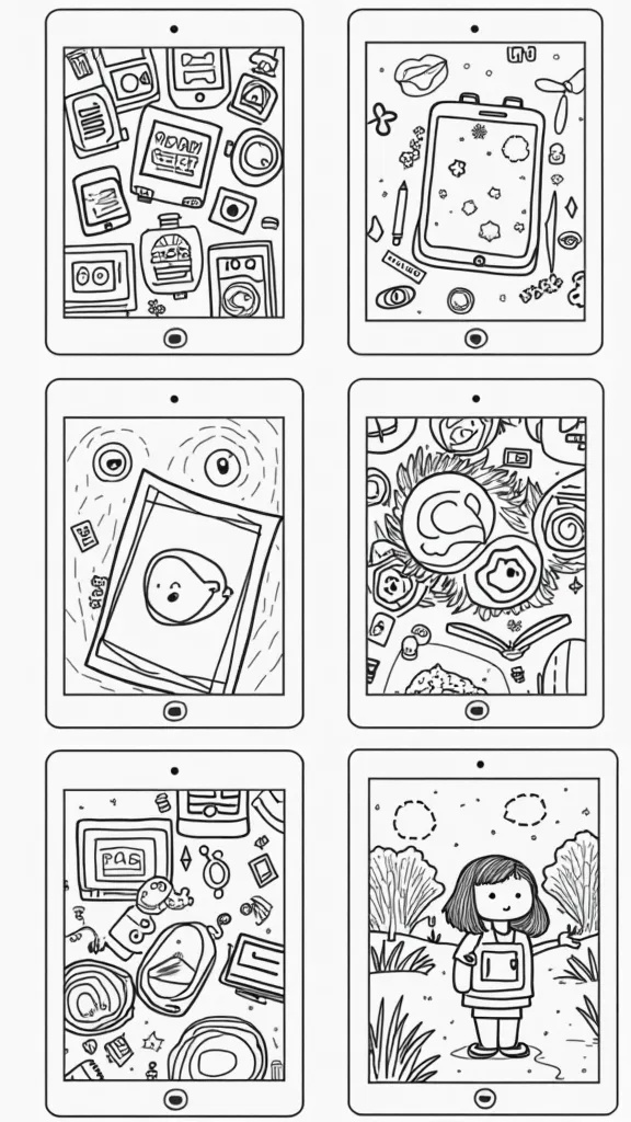 ipad coloring pages free